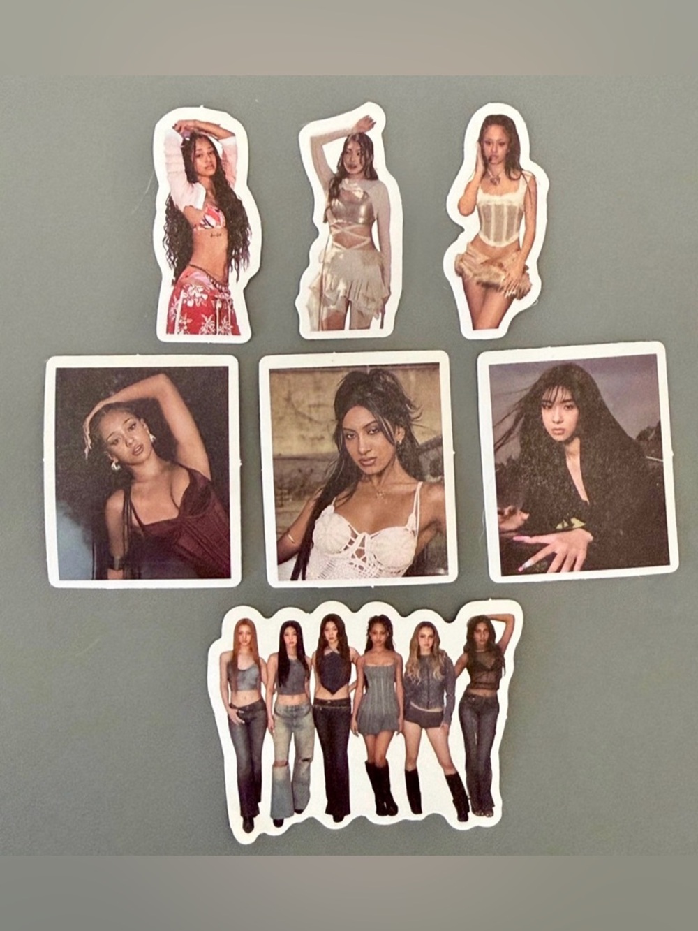 Katseye Vinyl Sticker Bundle 7 STICKERS TOTAL